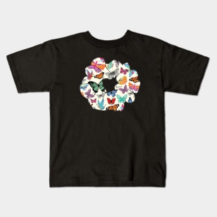 Butterfly Scrunchie Kids T-Shirt